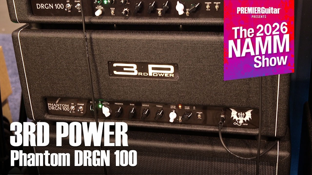 3rd Power Phantom DRGN and Aurora Series Amplifiers I NAMM 2026