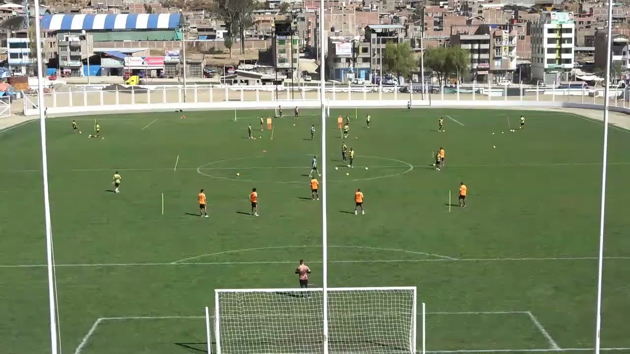 TRABAJO DEFENSIVO Y PRACTICA DE FUTBOL. 28 DE JUNIO