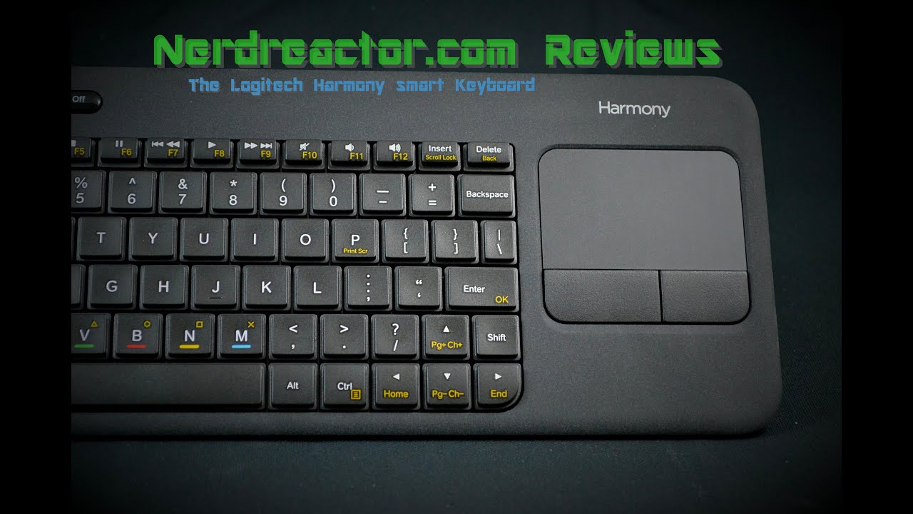 Обзор смарт-клавиатуры Logitech Harmony