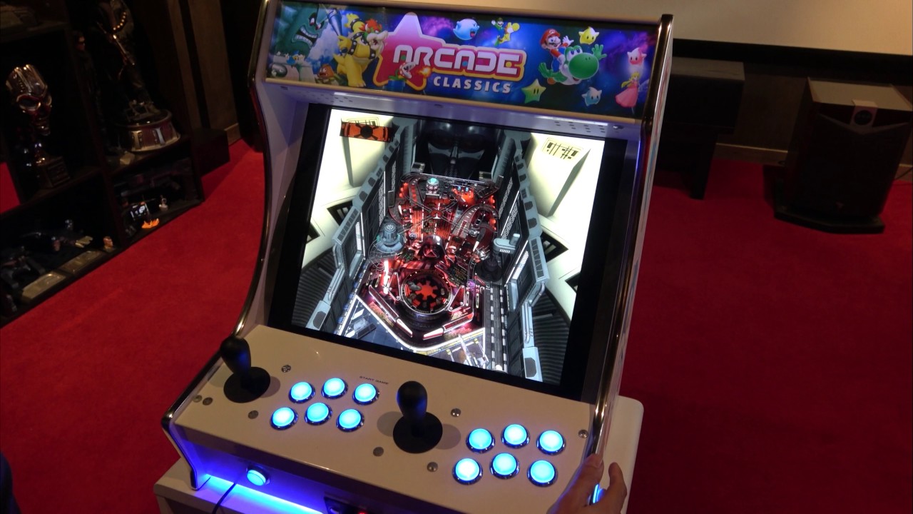 BORNE D'ARCADE BARTOP PC HYPERSPIN EMULATEURS RETROGAMING