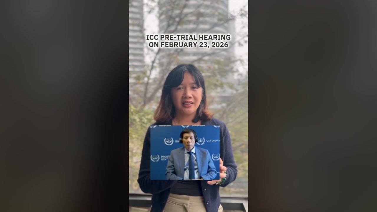 What will happen in Rodrigo Duterte's pre-trial hearing in the ICC?