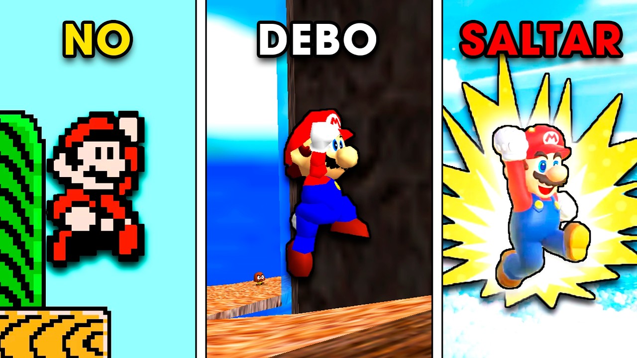 Si SALTO cambio de SUPER MARIO BROS