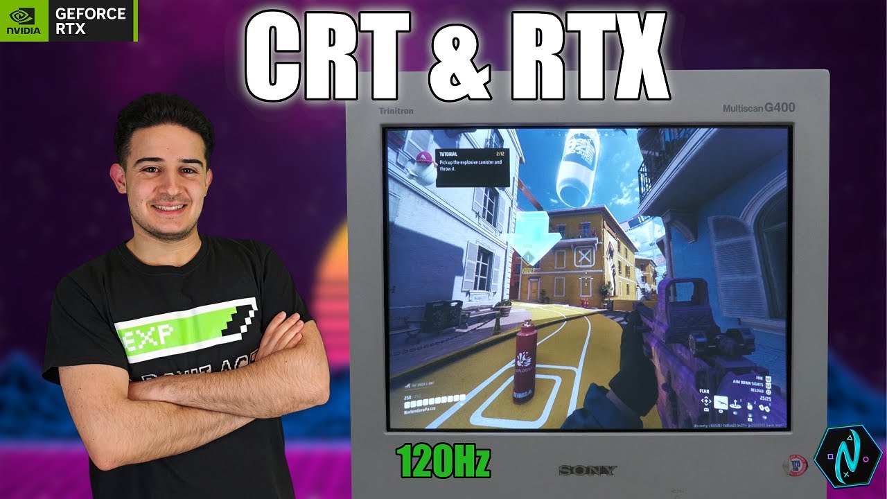 RTX e CRT: Proviamo un Monitor del '2000 con la RTX 4090! feat. Sony G400