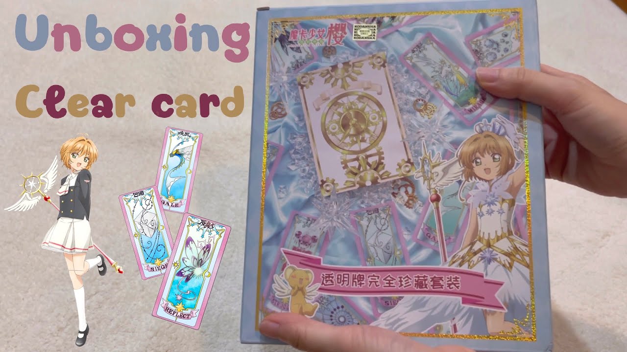 Unboxing | Card Captor Sakura | Clear Card | สานฝันอยากเป็นซากุระ😆🌸🌸