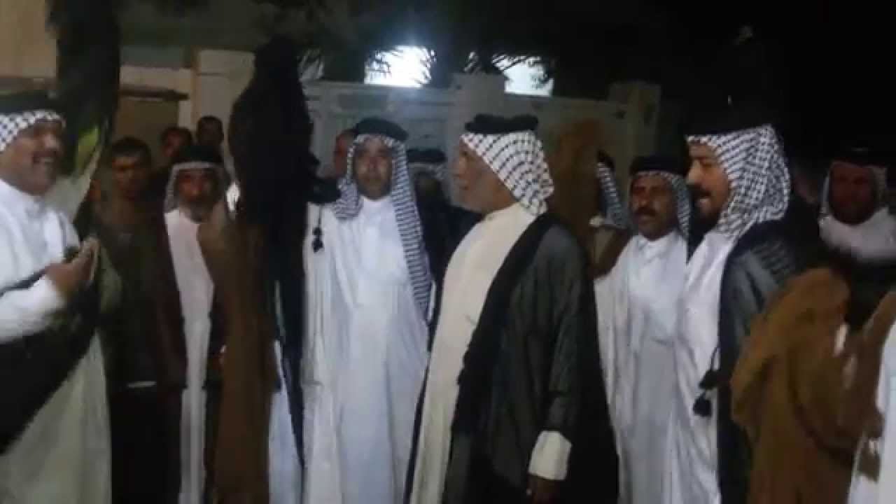 هوسات عشيرة ال عيسى في العماره في استقبال الشيخ عبود وحيد العبود والوفد المرافق له /10/10/2014