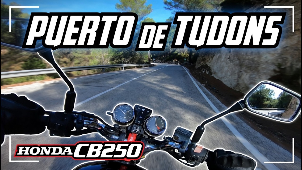Subida Puerto de Tudons (Alicante) | Honda CB250 POV