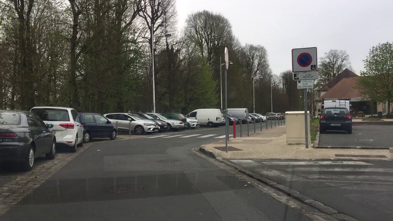 Traversée de Champs-sur-Marne, ouest/est, via centre ville, de Noisy-le-Grand à Noisiel