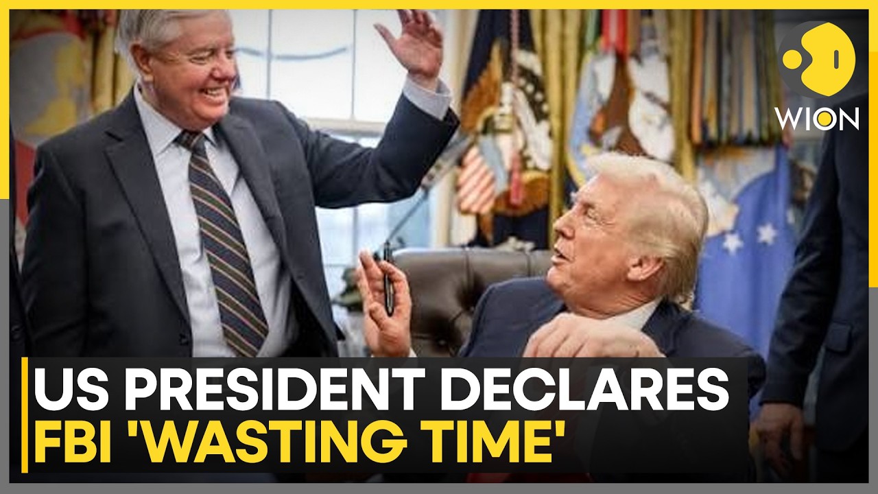 Trump Breaks Silence on Lindsey Graham's Death | FBI Probe Sparks Conspiracy Theories | WION News