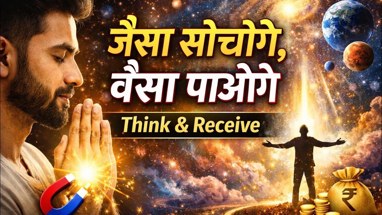 जैसा सोचोगे, वैसा पाओगे | Think & Receive