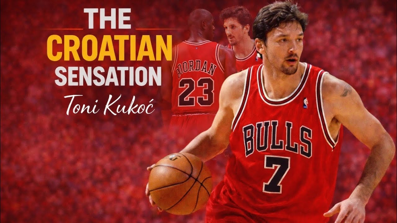 Toni Kukoč: The European Star Who Completed the Bulls Dynasty 🔥