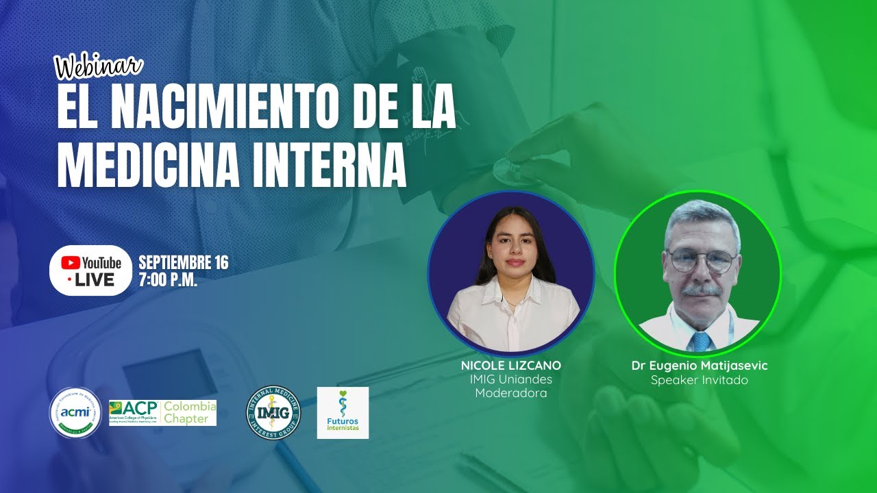 Webinar Nacimiento de la medicina interna