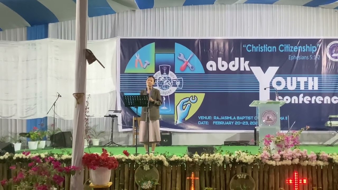 ABDK YOUTH CONFERENCE 2025 RAJASIMLA SPECIAL  PRESENT BY​⁠@godsgift8439tengkimchi cheran🙏🙏