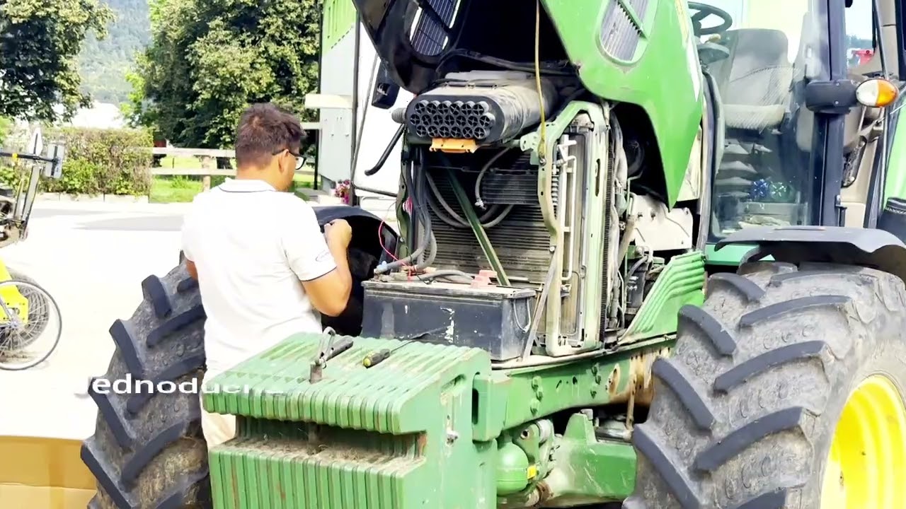 Inštalácia navádzania do traktora Geomate GM10