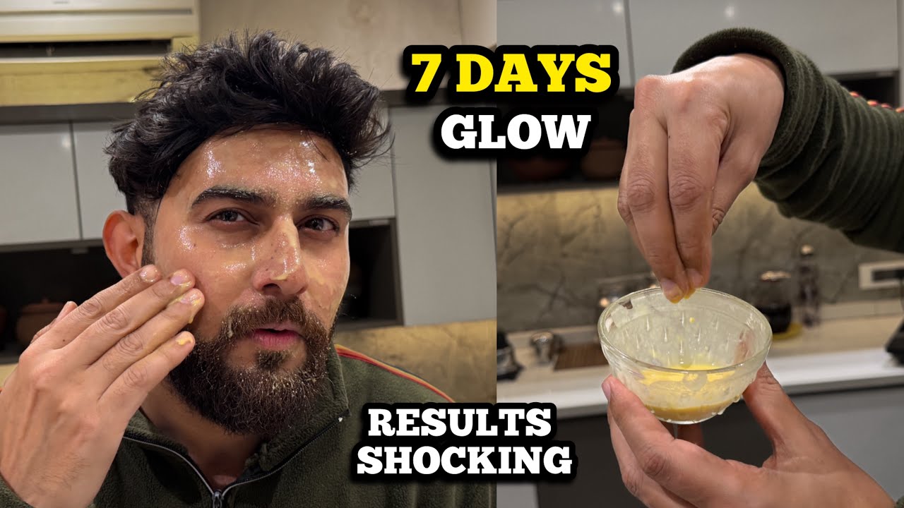 Natural Glow in Just 7 Days | Besan Face Pack | Skin Glow Challenge 2026 | Dull Skin to Glow Skin 