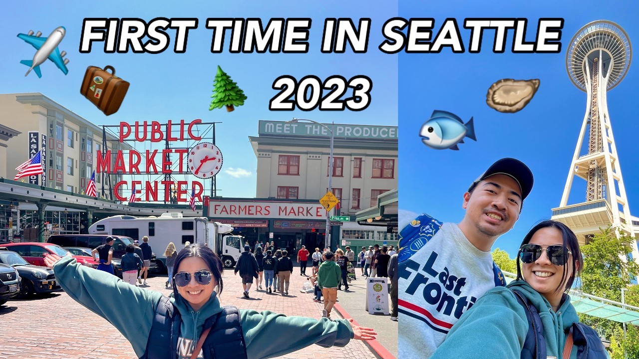 first time in seattle! 🐟 | vlog