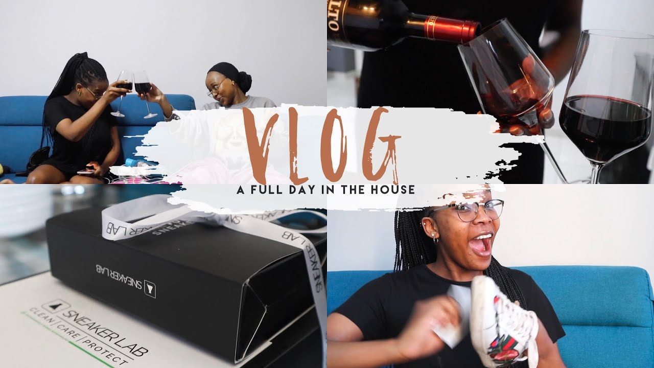 VLOG: A FULL DAY IN THE HOUSE|MOVING, UNBOXING & WINE WEDNESDAYS!!