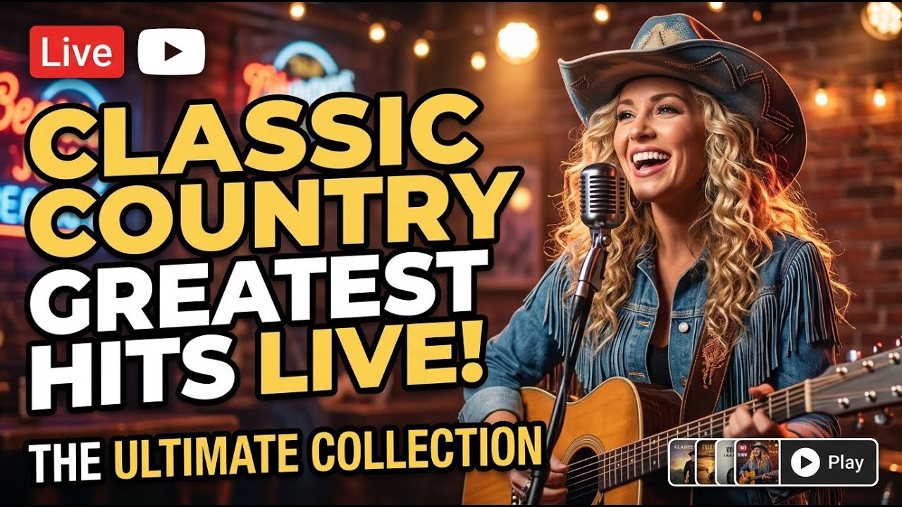 Classic country music mix full album playlist that makes every moment peaceful