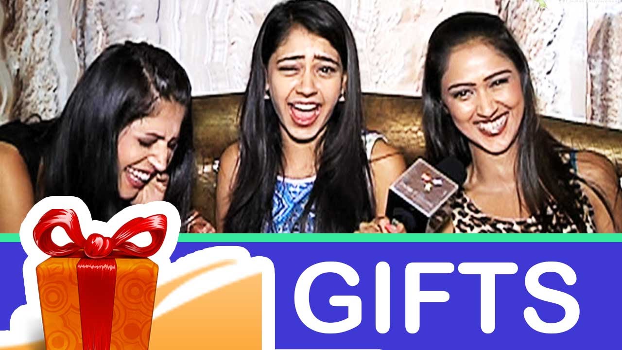 Niti Taylor,Krissan Barreto and Charlie Chauhans gift segment