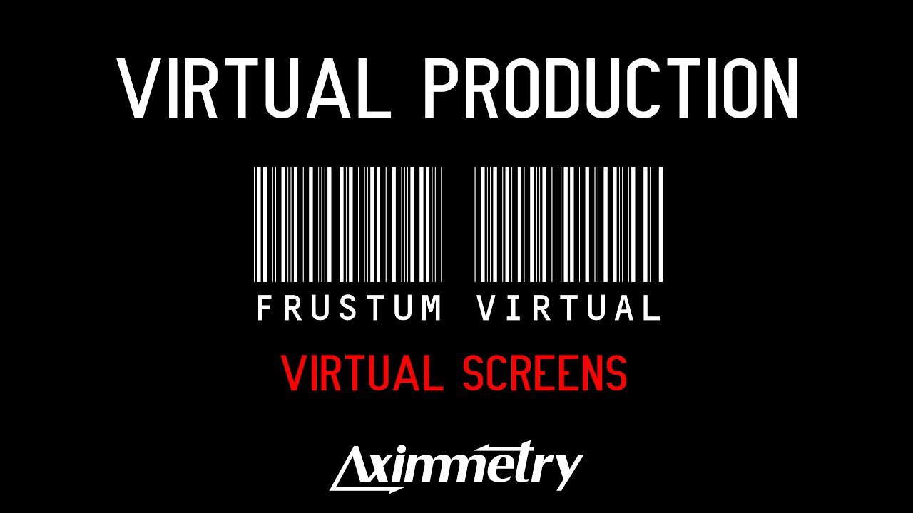 Virtual Screens - Aximmetry DE