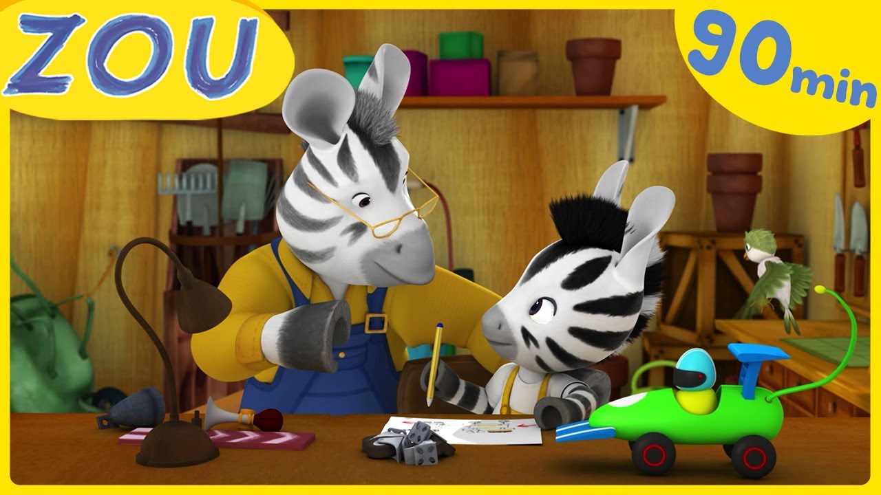 Zou l’inventore! 💡 Dalla fantasia alla genialità!| ZOU in Italiano 🦓