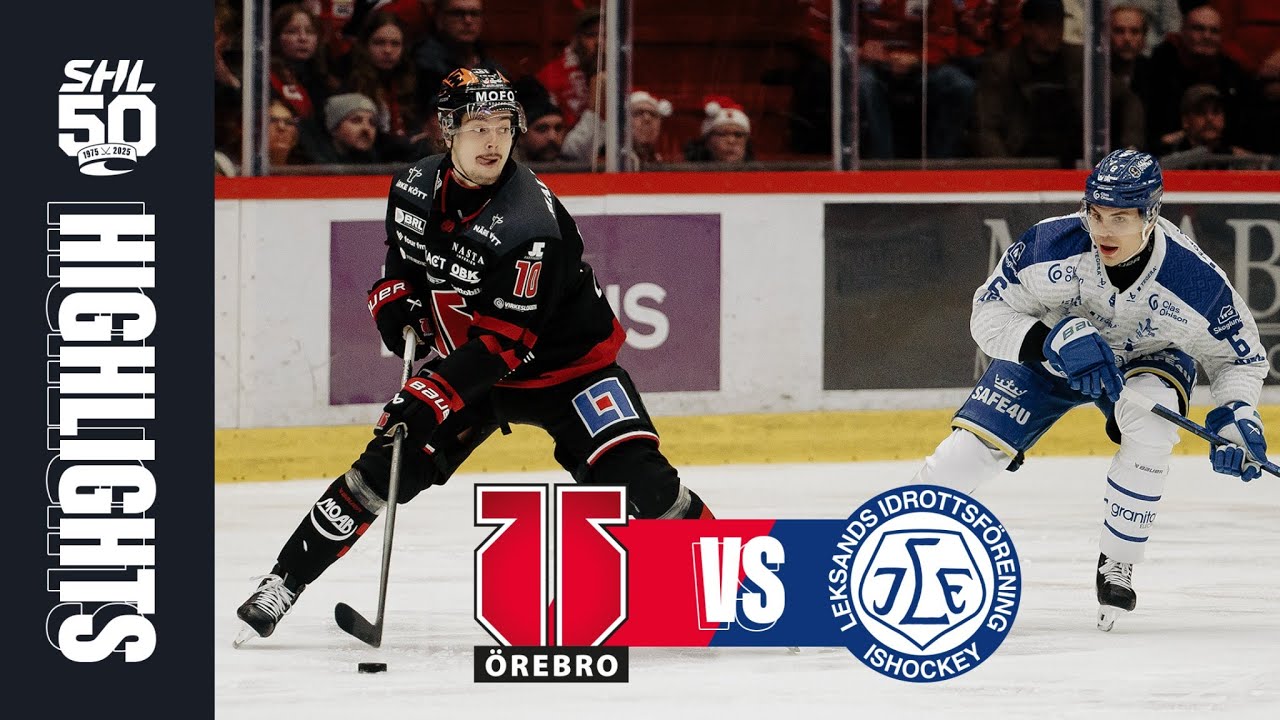 Örebro vs Leksand | 20 dec 2025 | Highlights