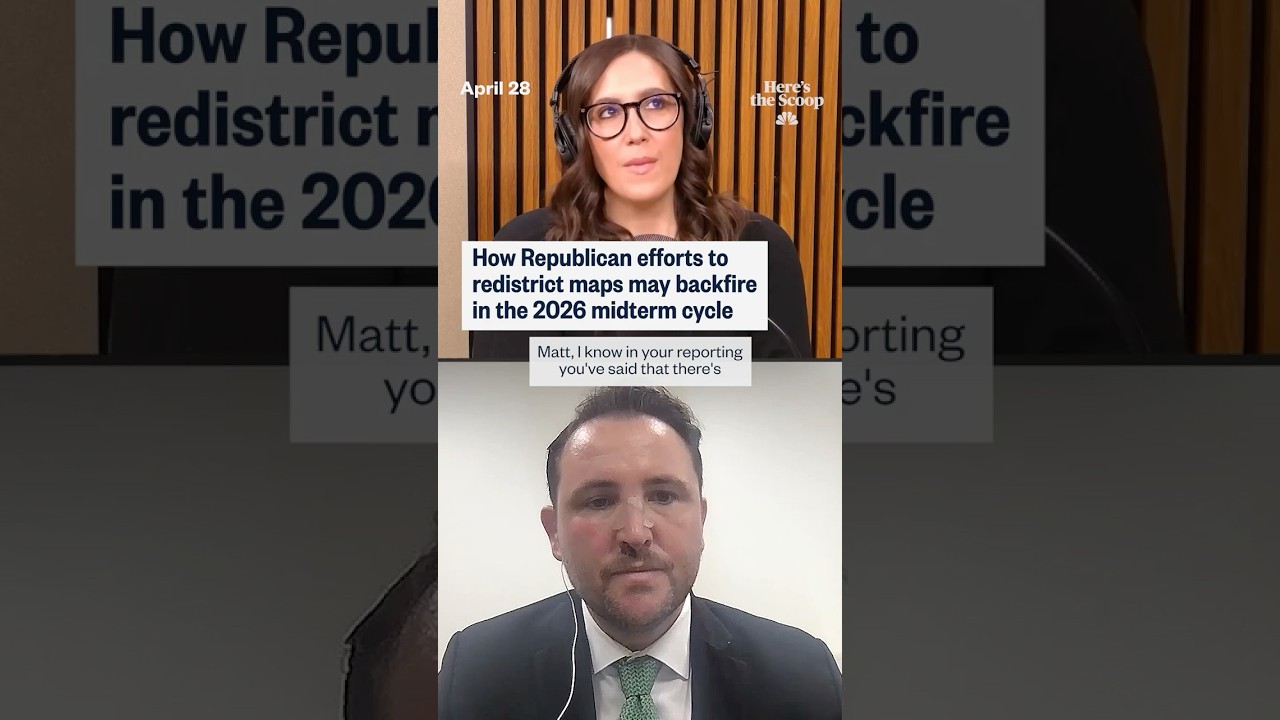 How Republican efforts to redistrict maps may backfire in the 2026 midterm cycle