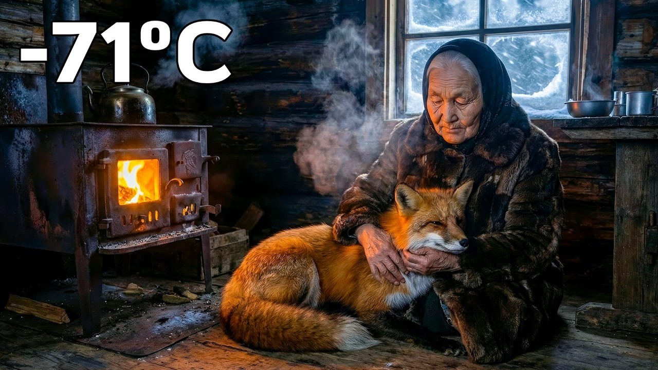 She Found a Dying Fox in the Snow | An Elderly Woman's Rescue at -71°C in Siberia ❄️🦊