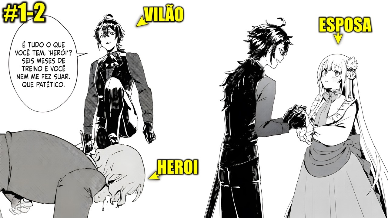ELE REENCARNA como um NOBRE VILÃO e se CASA com a ESPOSA do HERÓI para DOMINAR o REINO!|Manga Recap