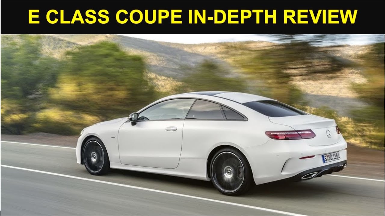 Обзор купе Mercedes E-класса. Это самое красивое купе?