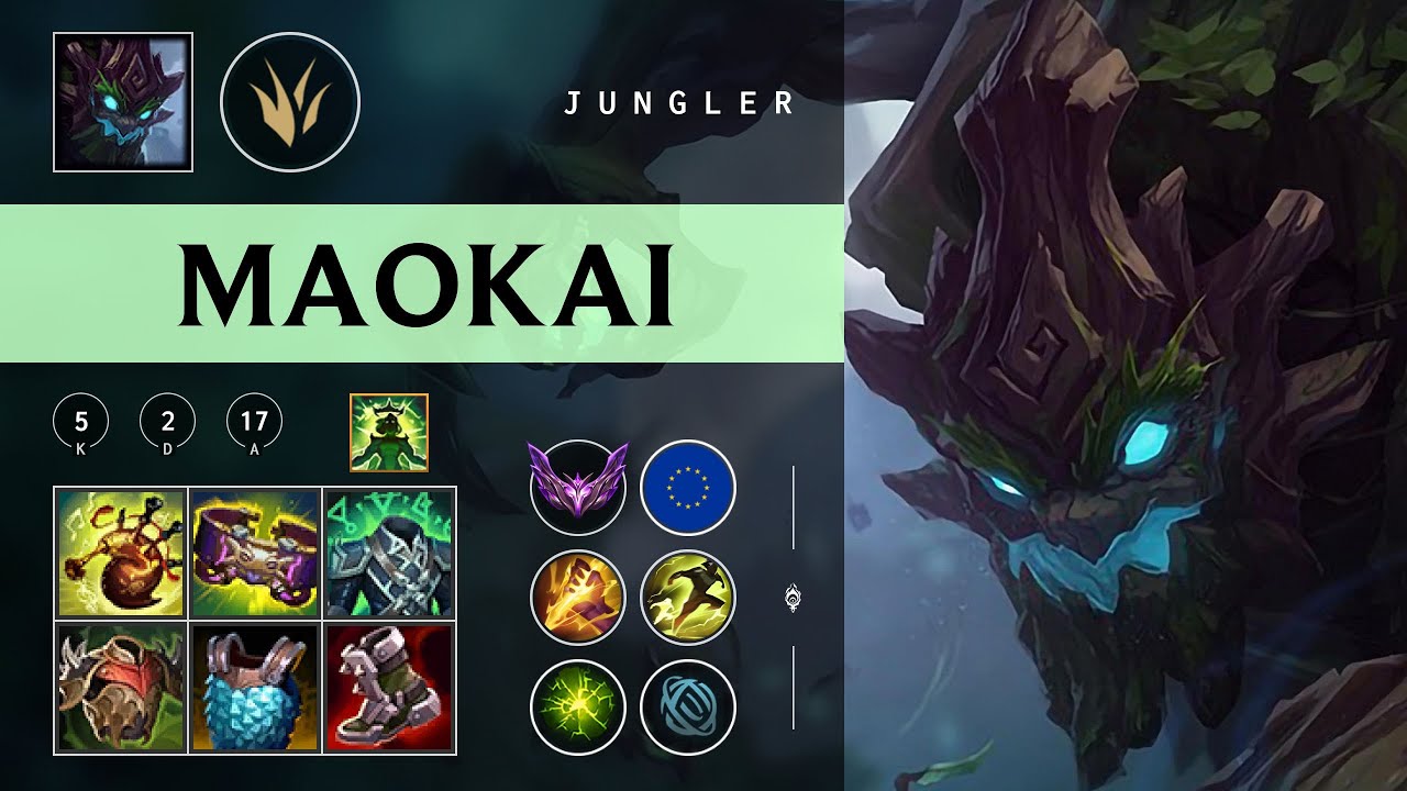 Maokai Jungle vs Jayce - EUW Master Patch 26.01