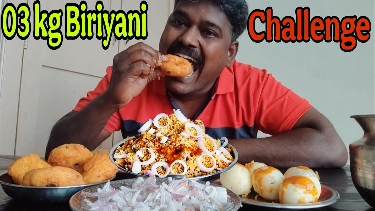 INSTANT 03 KG EGG 🥚 BIRIYANI, EATING CHALLENGE VIDEOS 😋