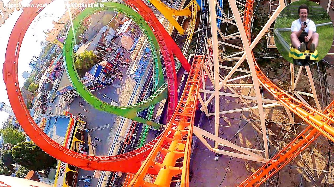 Olympia Looping (2025 Final Summer Residence Front Seat HD POV) - Wiener Prater - Vienna Austria
