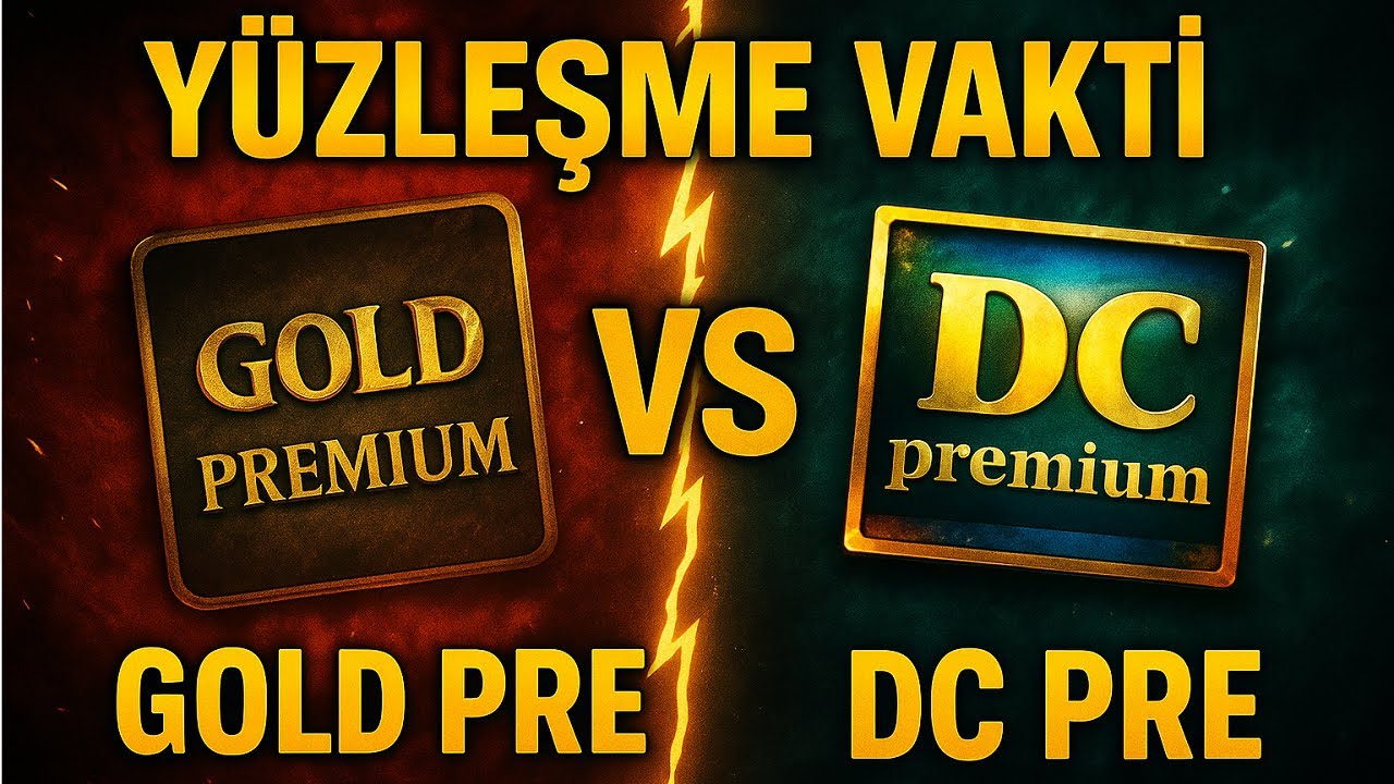 YÜZLEŞME VAKTİ! GOLD PRE vs DC PRE [Hangisi Parana Layık?]
