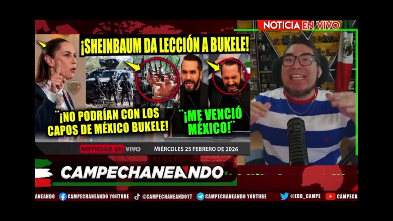 La presidenta callaron de ocico a bukele