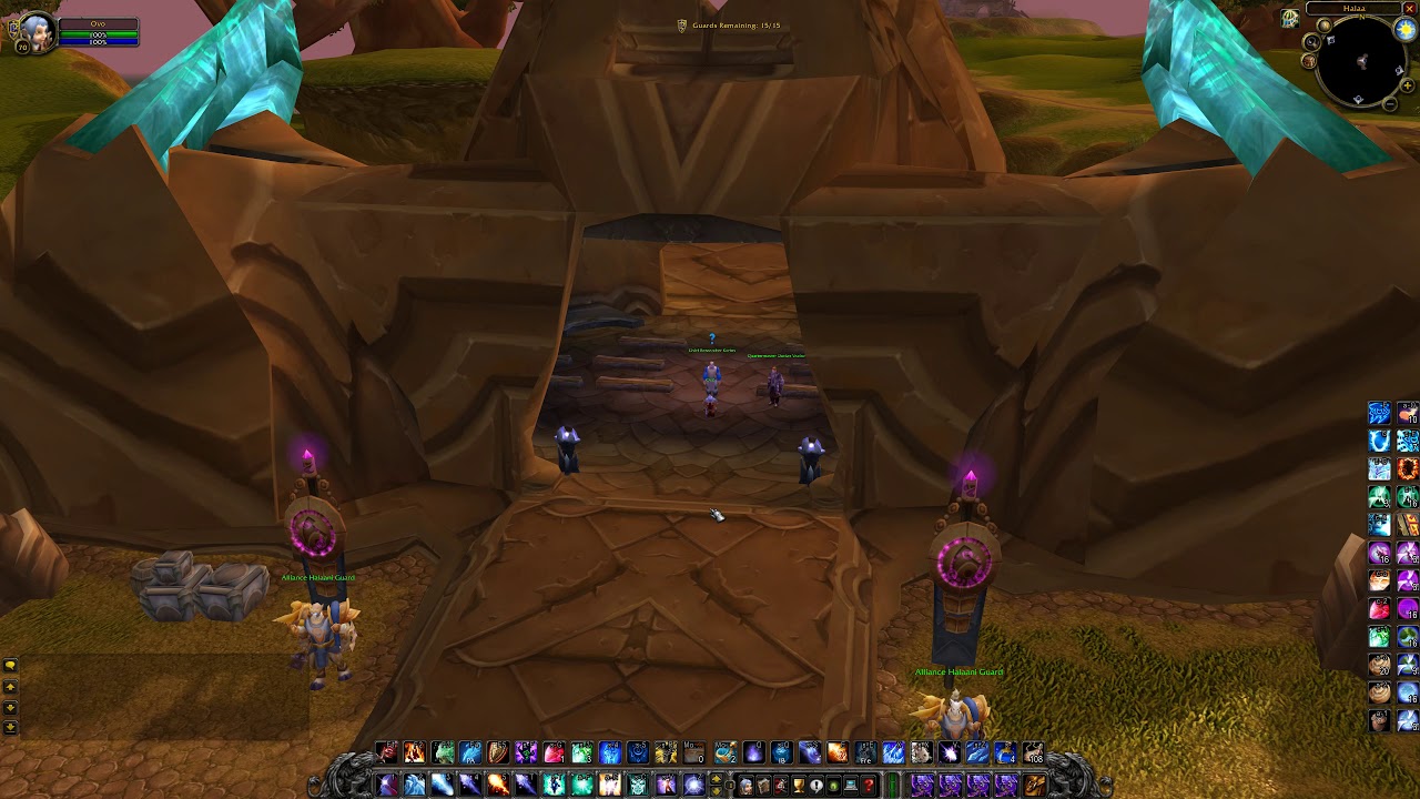Where to turn in Oshu'gun Crystal Powder Sample (Alliance), WoW TBC
