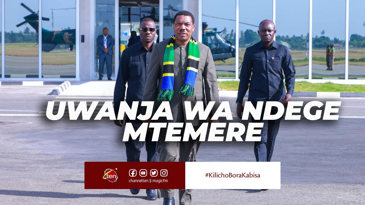 🔴#LIVE: UZINDUZI UWANJA WA NDEGE MTEMERE - HIFADHI YA TAIFA NYERERE