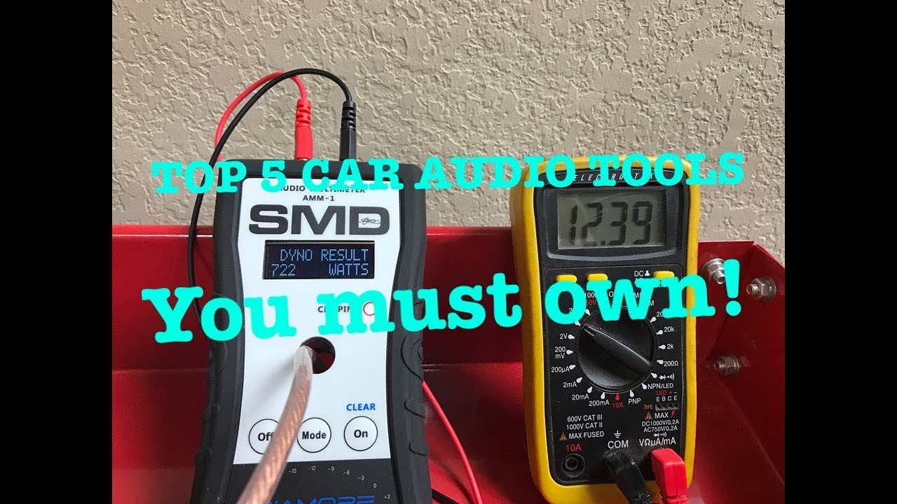 Top 5 Car Audio Tools You Must Own!