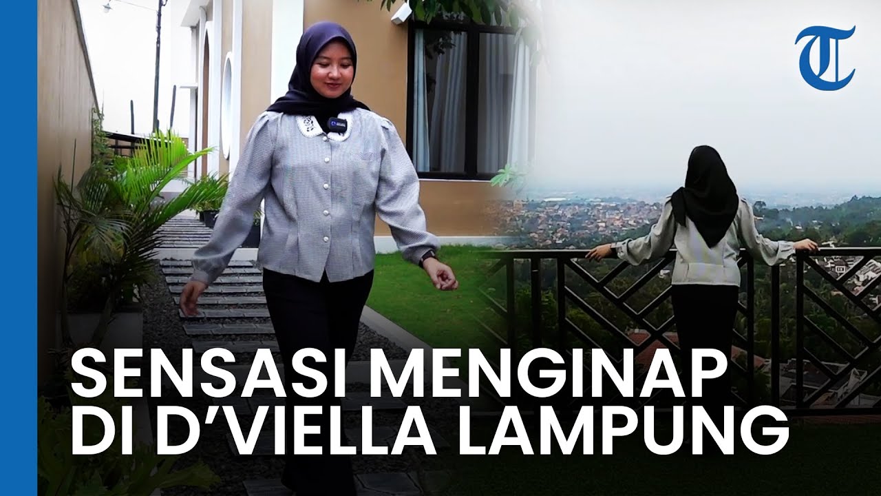 Sensasi Menikmati View City Light, Sunrise, dan Sunset di Privat Family Villa D’Viella Lampung