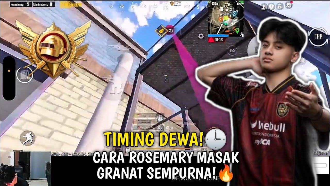 SKILL UTILITY LEVEL DEWA!💣 Granat Masak Sempurna, Musuh Auto Lobi!💀 - PUBG MOBILE 