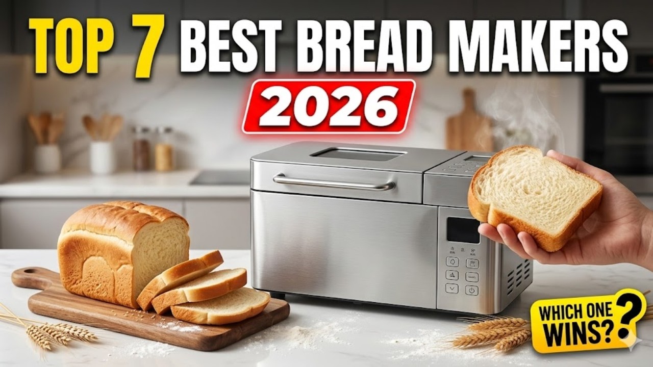 Top 7 Best Bread Makers 2026 – Beginner to Premium Bread Machines Reviewed