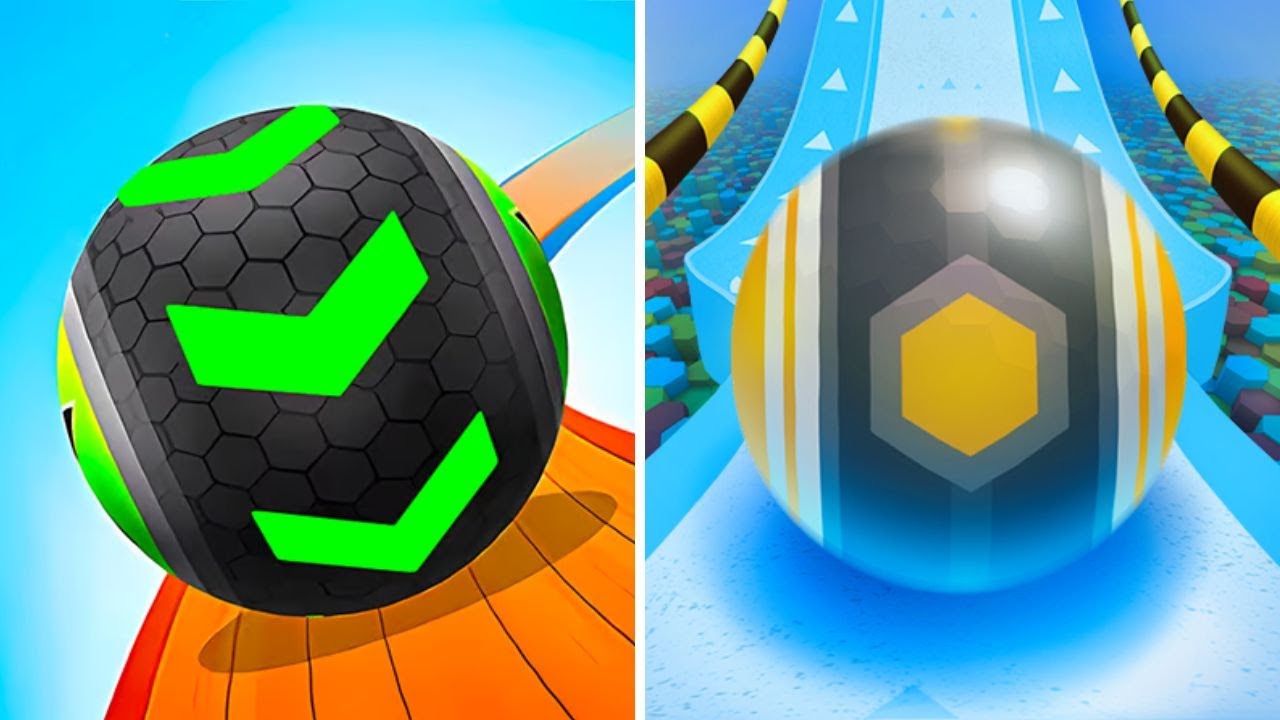 Going Balls Vs Action Balls✴️⚾✅ Walkthrough Max Gameplay GB60660
