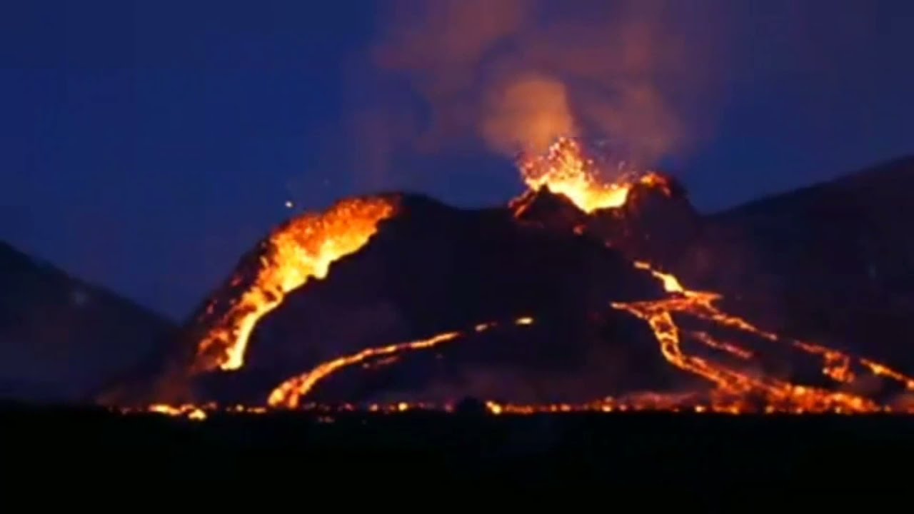 New volcano eruption begin at geldingadalir|Iceland volcano eruption|new volcano krysuvik