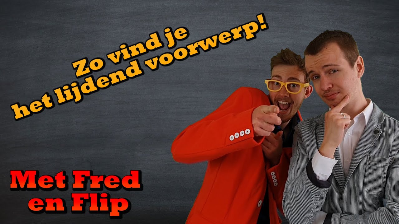 Hoe vind je het lijdend voorwerp?