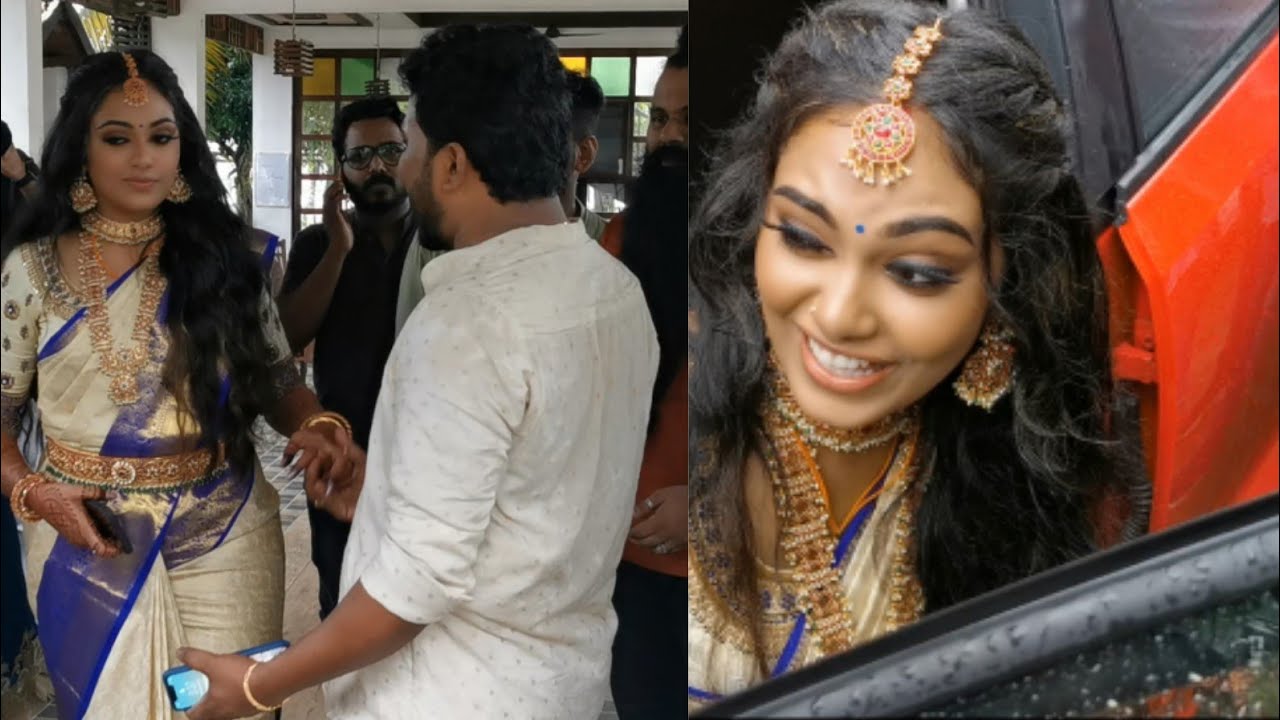 വരന്റെ വീട്ടിലേക്കു യാത്രയായി റെബേക്കാ | Rebecca Santhosh Wedding Video | Part 7