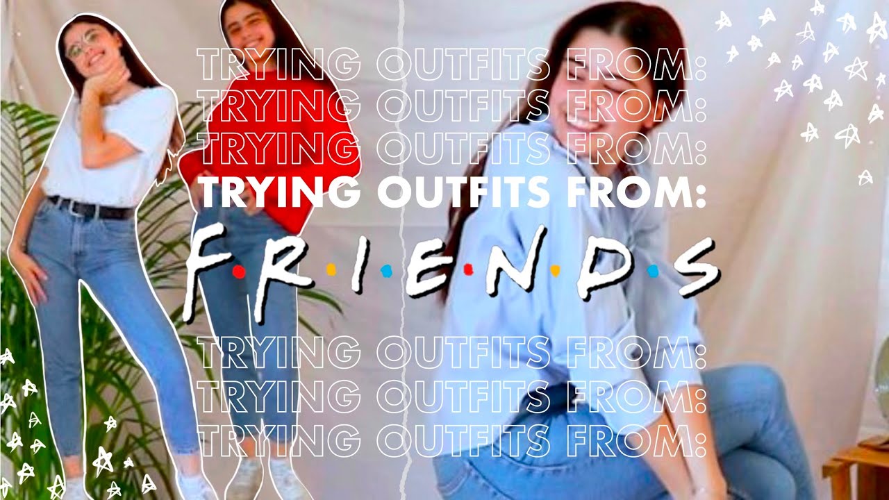 RECREATING 8 ICONIC FRIENDS&rsquo;S OUTFITS!!! ⚡️⚡️⚡️