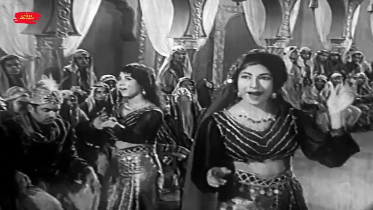 ALLAH ALLAH HUM KAHAN AUR AAP KI MEHFIL - MALA & IRENE PARVEEN - FILM HAZAR DASTAAN