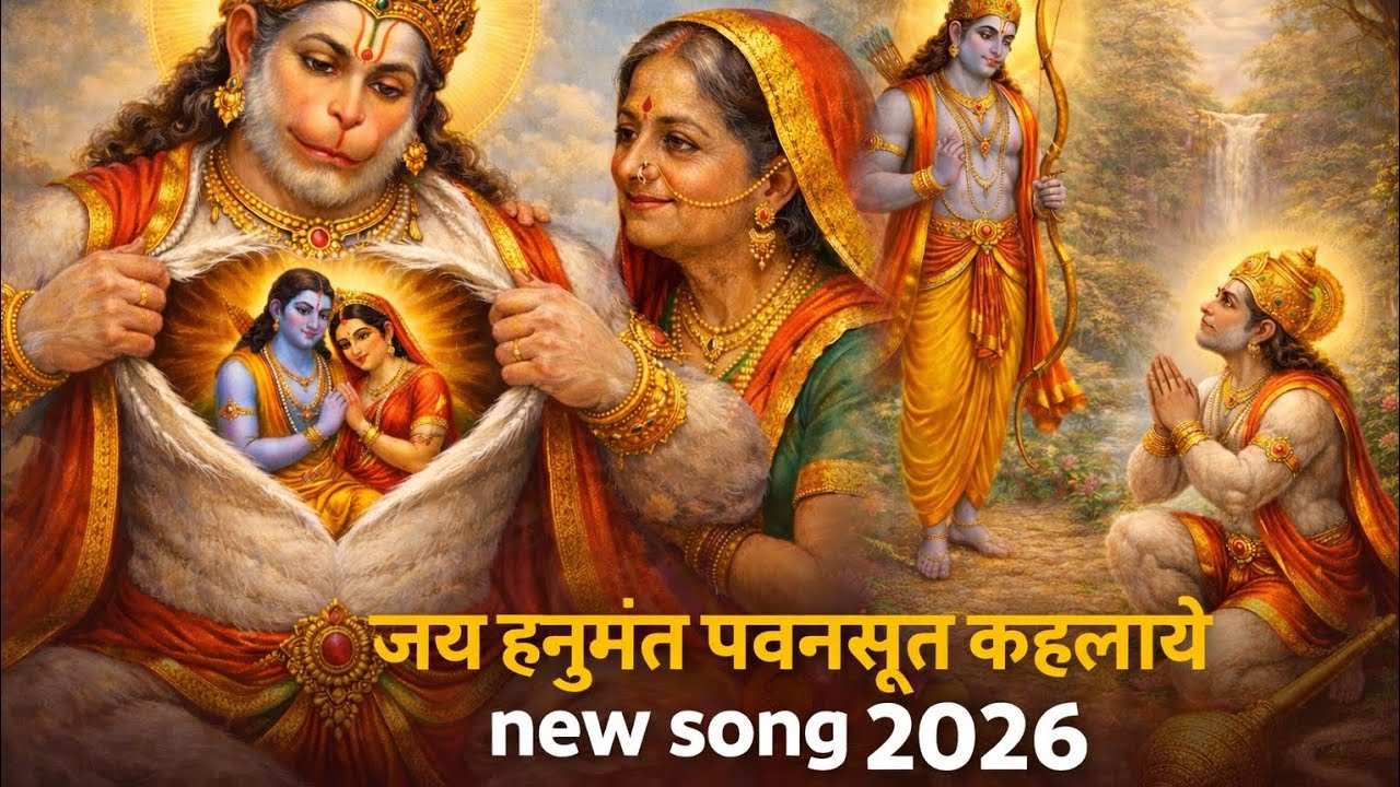 जय हनुमंत पवनसूत कहलाये New song 2026 🚩🙏 #hanumanbhakti #hanumanbhajans #hanuman #jayshreeram
