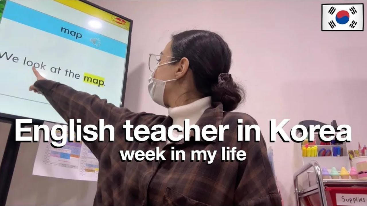 Living in korea 🇰🇷 Teacher days in my life