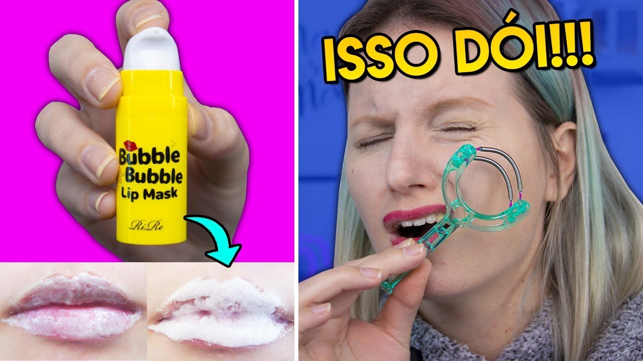 Testei os produtos mais ESTRANHOS da YESSTYLE!