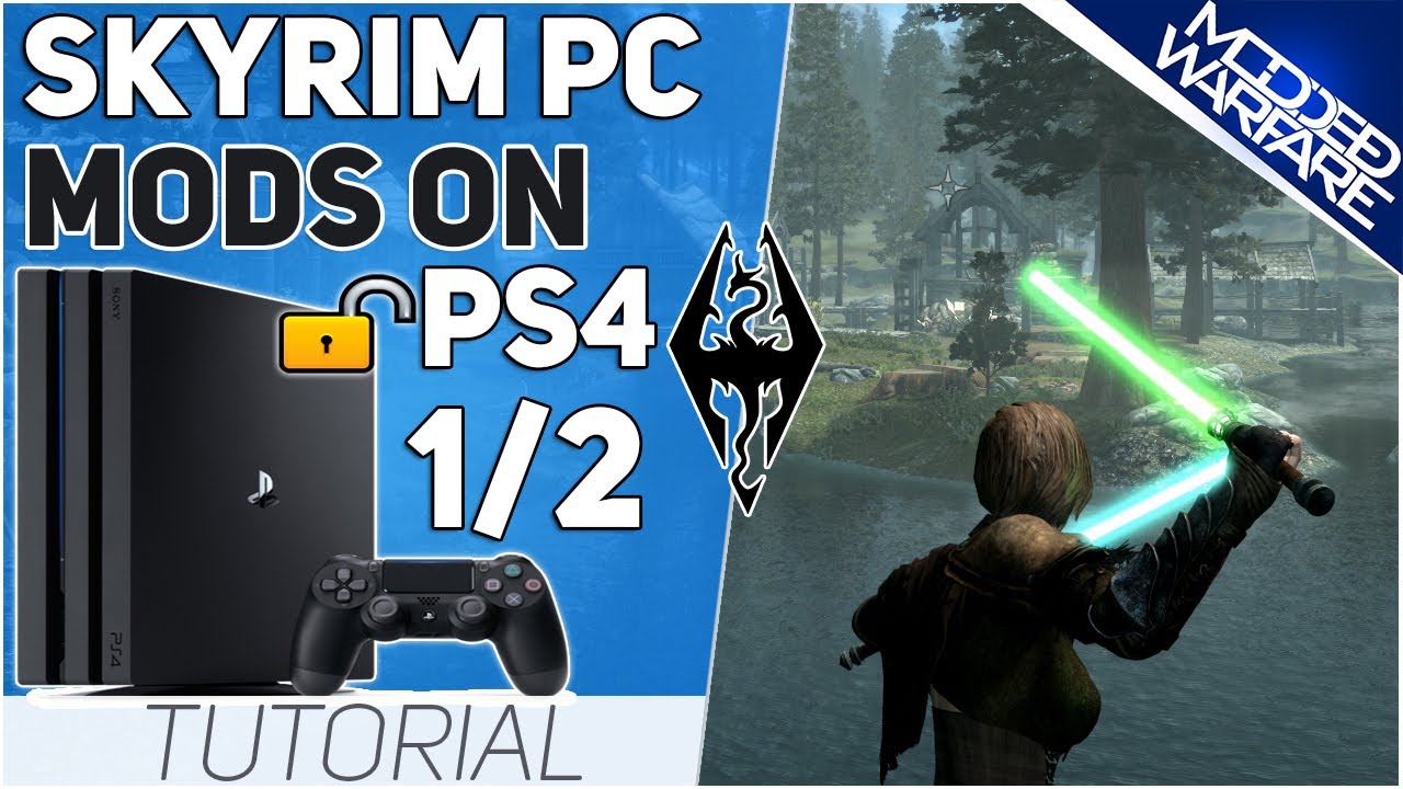 (EP 20) How to Run Skyrim & Fallout PC Mods on PS4 (Part 1)